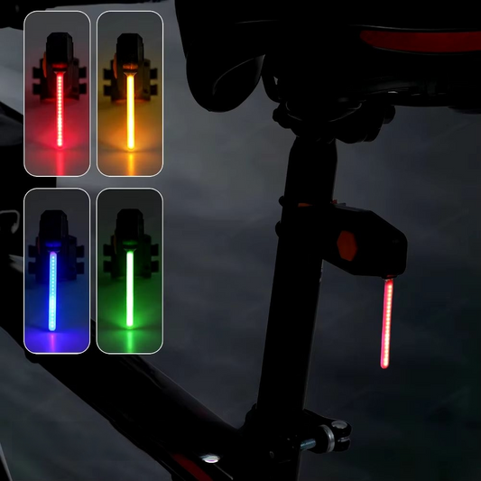 Illuminate Your Ride: USB-C Rechargeable Waterproof LED Bike Tail Light