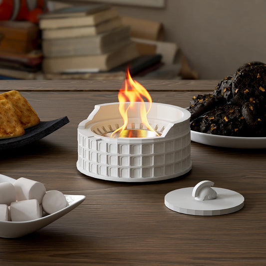 Elevate Your Outdoor Experience with the Colosseum Tabletop Fire Pit